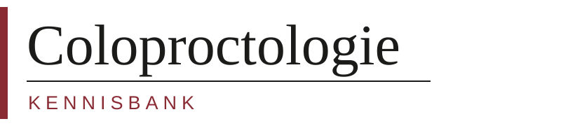 Coloproctologie Kennisbank